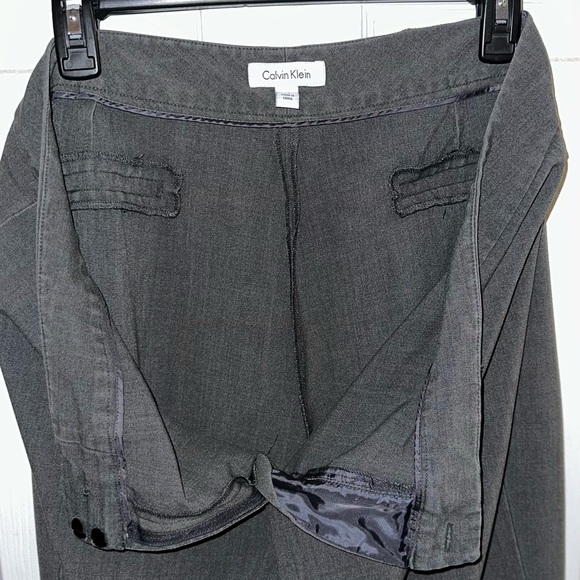 CALVIN KLEIN Women’s Gray suit pants/slacks - Picture 7 of 7